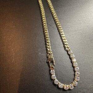 Melinda Maria - Julian REALLY Loves Diamonds Necklace - Gold|White Diamondettes